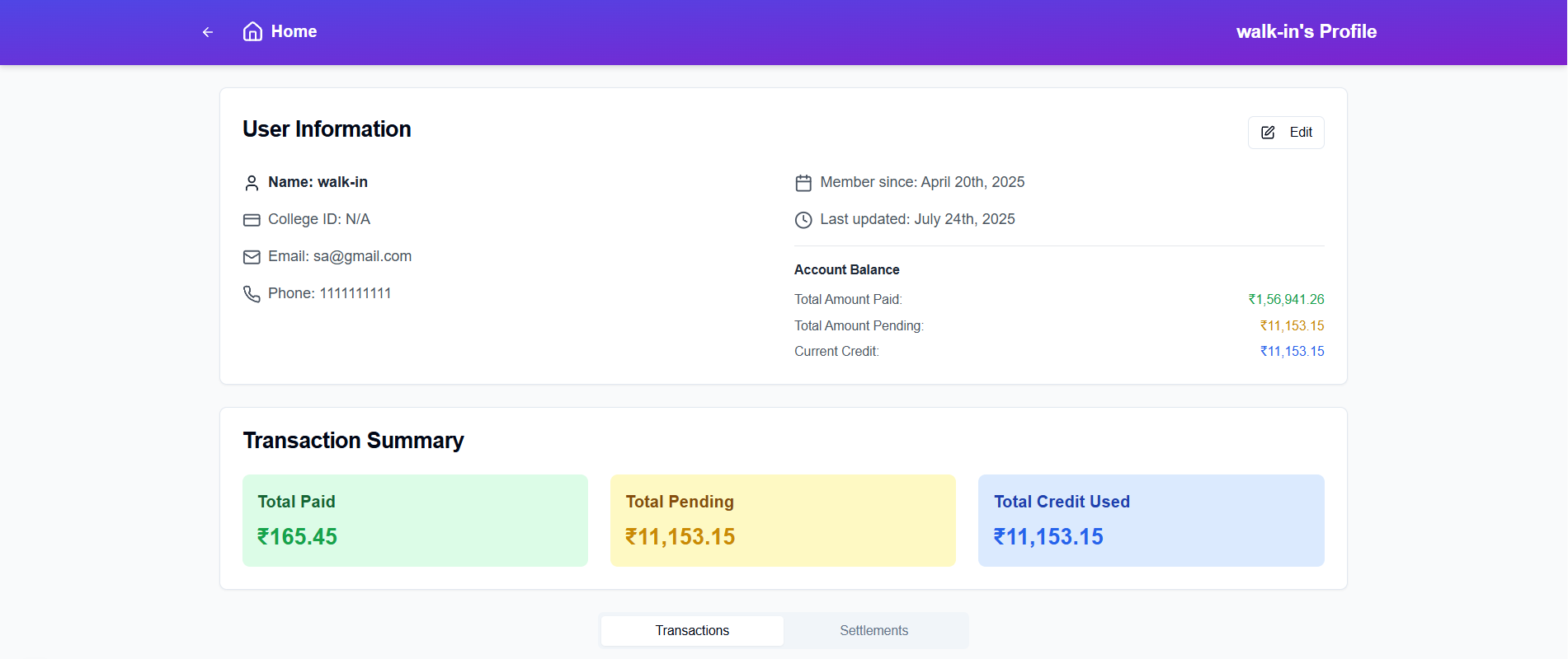 Advanced Member Management - Snooker club management software feature